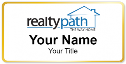 Custom name badges for Realty Path
