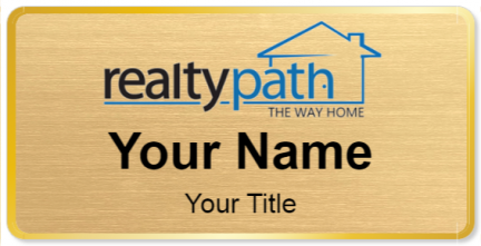 Custom name badges for Realty Path