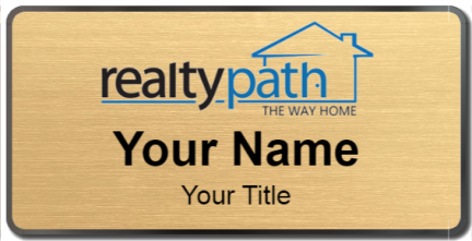 Custom name badges for Realty Path