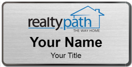 Custom name badges for Realty Path