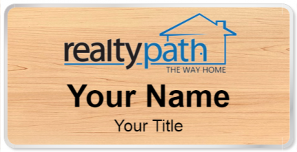 Custom name badges for Realty Path