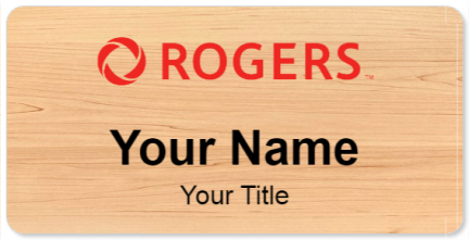 Custom name badges for Rogers