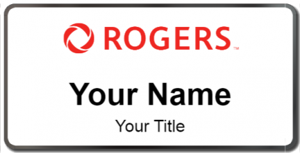 Custom name badges for Rogers