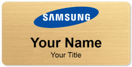 Custom name badges for Samsung