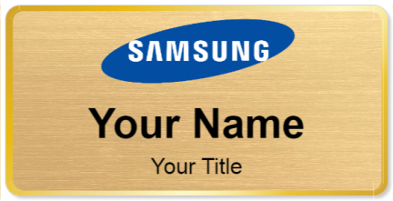 Custom name badges for Samsung