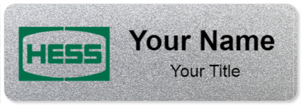 Custom name badges for Hess