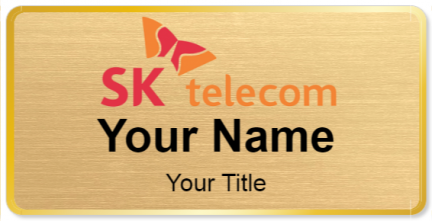 Custom name badges for SK Telecom