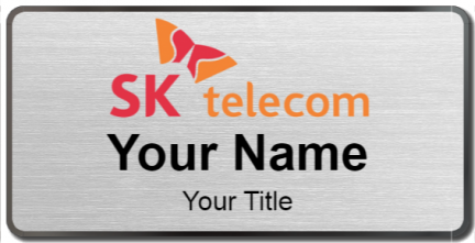 Custom name badges for SK Telecom