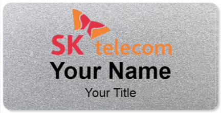 Custom name badges for SK Telecom