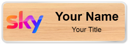 Custom name badges for Sky