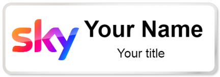 Custom name badges for Sky