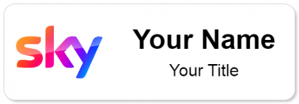 Custom name badges for Sky