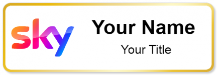 Custom name badges for Sky