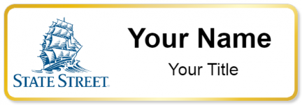 Custom name badges for State Street