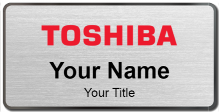 Custom name badges for Toshiba