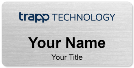 Custom name badges for Trapp Tech
