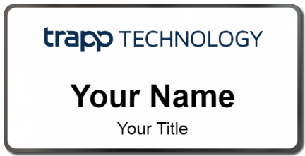 Custom name badges for Trapp Tech
