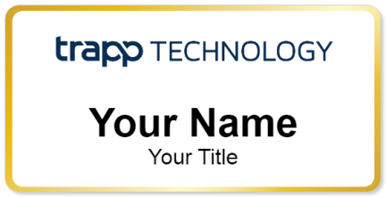 Custom name badges for Trapp Tech