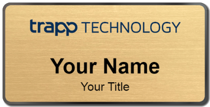 Custom name badges for Trapp Tech
