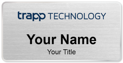 Custom name badges for Trapp Tech