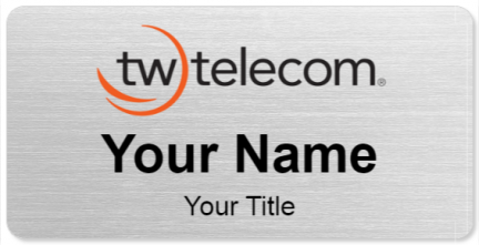 Custom name badges for TW Telecom