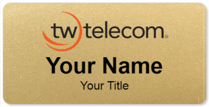 Custom name badges for TW Telecom