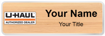 Custom name badges for U Haul
