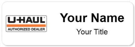 Custom name badges for U Haul
