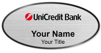 Custom name badges for UniCredit Bank