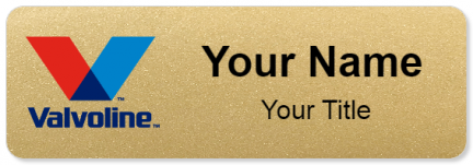 Custom name badges for Valvoline