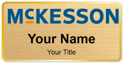 Custom name badges for McKesson