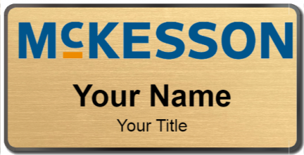 Custom name badges for McKesson