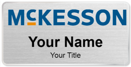 Custom name badges for McKesson