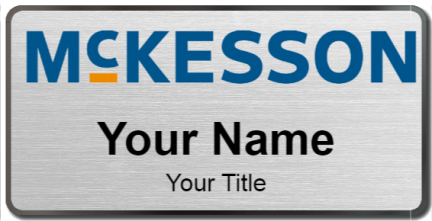 Custom name badges for McKesson