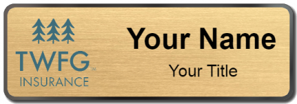 Custom name badges for TWFG Insurance Services