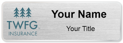 Custom name badges for TWFG Insurance Services