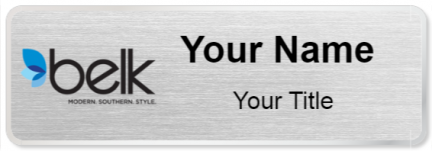 Custom name badges for Belk