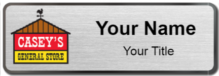 Custom name badges for Caseys
