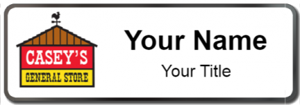 Custom name badges for Caseys