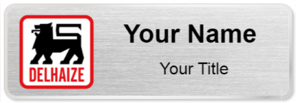 Custom name badges for Delhaize