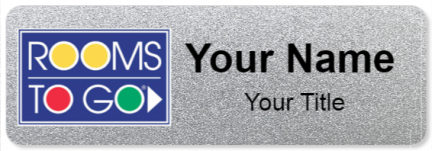 Custom name badges for Rooms to Go