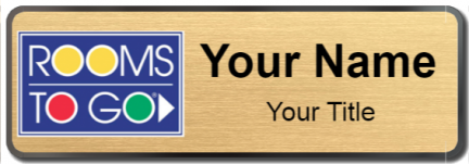 Custom name badges for Rooms to Go