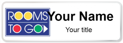 Custom name badges for Rooms to Go