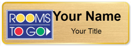 Custom name badges for Rooms to Go