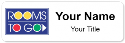 Custom name badges for Rooms to Go