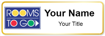 Custom name badges for Rooms to Go