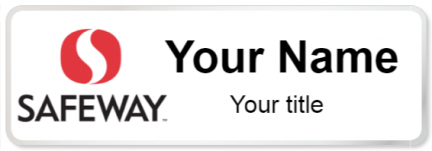 Custom name badges for Safeway