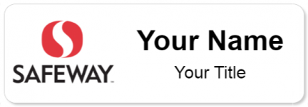 Custom name badges for Safeway