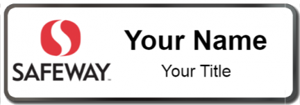 Custom name badges for Safeway