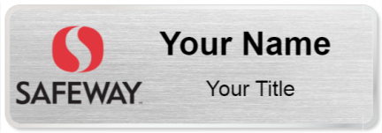 Custom name badges for Safeway